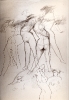 La spiaggia, matita e carta, 1980