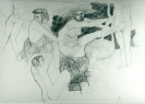 Studio, matita e carta, 1980/90