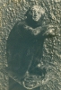 Figura accovacciata, bozzetto, cemento, cm. 30, 1978