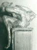 .Bagnante, bozzetto, terracotta dorata, cm. 30, 1970/80 Coll. privata