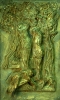 Lavoro nei campi, bronzo 35x50, 2003 - Coll. prof.ssa R. Mannella